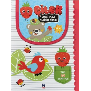 Çilek - Çıkartmalı Aktivite Kitabı