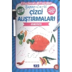 Çizgi Alıştırmaları - Sebzeler