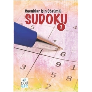 Çocuklar İçin Çözümlü Sudoku 1