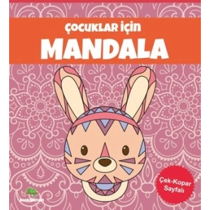 Çocuklar İçin Mandala - Pembe