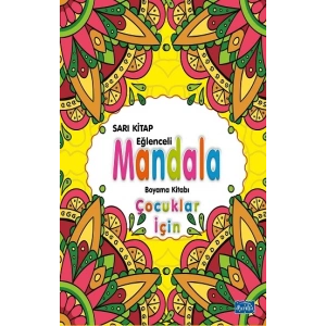 Çocuklar İçin Mandala - Sarı