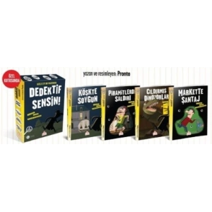 Dedektif Sensin (4 Kitap Takım)
