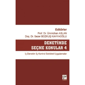 Denetimde Seçme Konular 4