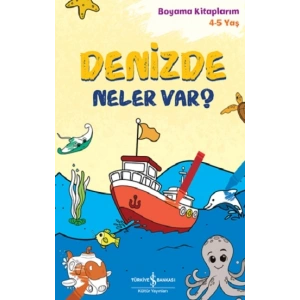 Denizde Neler Var? – Boyama Kitaplarim 4-5 Yaş