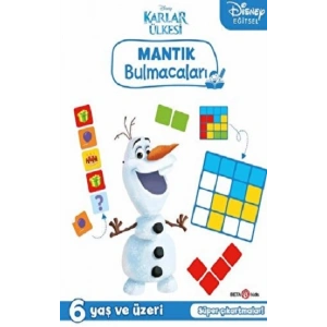 Disney Eğitsel Karlar Ülkesi Çıkartmalı Mantık Bulmacaları