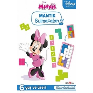 Disney Eğitsel Minnie Çıkartmalı Mantık Bulmacaları