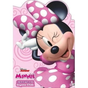 Disney Junior Minnie - Çıkartmalı Boyama Kitabı