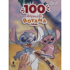 Disney Stitch - 100 Dövmeli Boyama Kitabı
