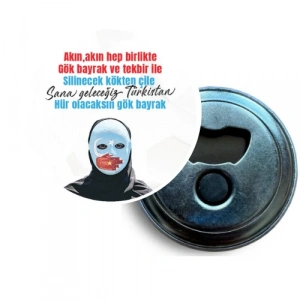 Doğu Türkistan - 2 / Magnet / 58 mm