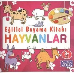 Eğitici Boyama Kitabı - Hayvanlar