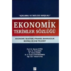 Ekonomik Terimler Sözlüğü