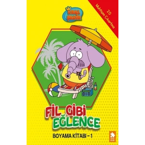 Fil Gibi Eğlence Boyama Kitabı- 1-Kral Şakir
