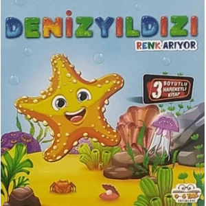 Hareketli Kitaplar Deniz Yıldızı Renk Arıyor