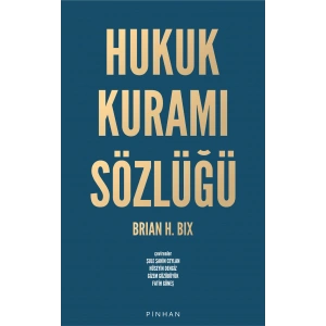 Hukuk Kuramı Sözlüğü