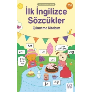 İlk İngilizce Sözcükler Çıkartma Kitabım