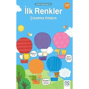 İlk Renkler Çıkartma Kitabım