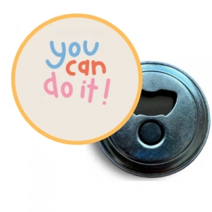 İngilizce Motto - 5 / Magnet / 58 mm