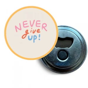 İngilizce Motto - 6 / Magnet / 58 mm