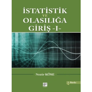 İstatistik ve Olasılığa Giriş - 1