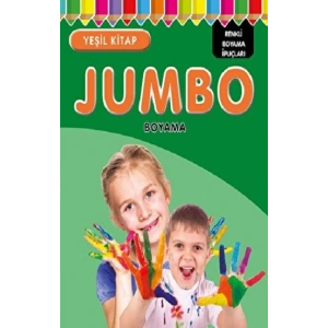 Jumbo Boyama - Yeşil Kitap