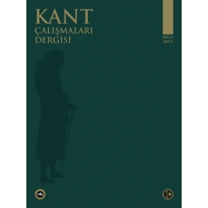 Kant Çalışmaları Dergisi Sayı 2