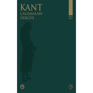Kant Çalışmaları Dergisi Sayı 4