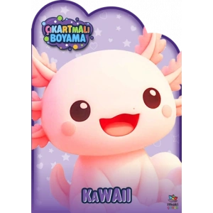 Kawaii Zamanı – Çıkartmalı Boyama Kitabı