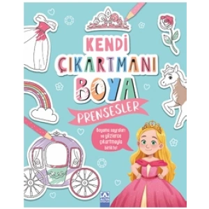 Kendi Çıkartmanı Boya Prensesler