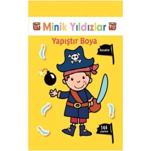 Korsanlar Yapıştır Boya - Minik Yıldızlar