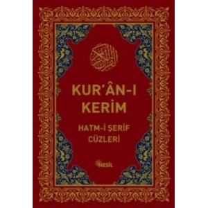 Kur’an-Kerim Hatm-i Şerif Cüzleri