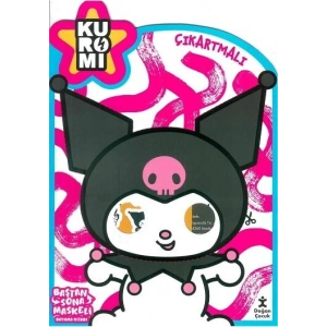 Kuromi - Baştan Sona Maskeli Boyama Kitabı