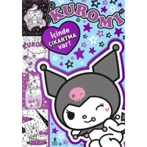 Kuromi - En Sevdiğim Boyama Kitabı - Çıkartmalı