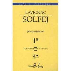 Lavignac Solfej 1B (Büyük Boy)