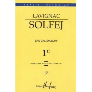 Lavignac Solfej 1C - Küçük Boy