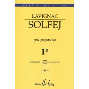 Lavignac Solfej 1D (Küçük Boy)