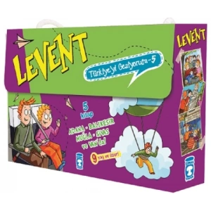 Levent Türkiyeyi Geziyorum 5 Set (5 Kitap)