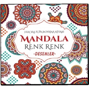 Mandala Renk Renk Desenler