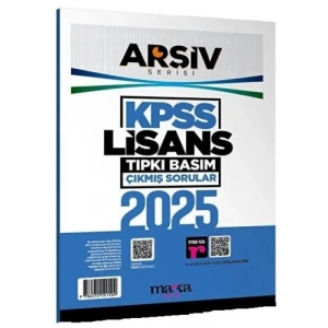 Marka Yayınları 2025 KPSS Lisans Çıkmış Sorular
