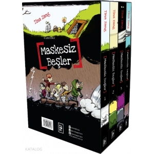 Maskesiz Beşler Serisi (4 Kitap Set Kutulu)