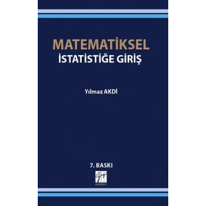 Matematiksel İstatistiğe Giriş