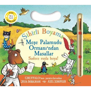 Meşe Palamudu Ormanından Masallar - Sihirli Boyama - Ciltli