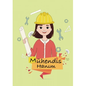 Mühendis Hanım / Kartpostal