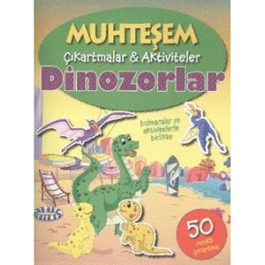 Muhteşem Çıkartmalar Aktiviteler - Dinozorlar
