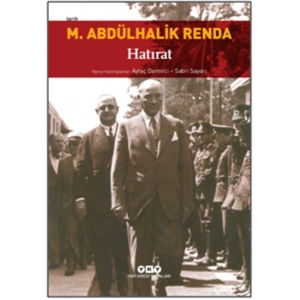 Mustafa Abdülhalik Renda - Hatırat