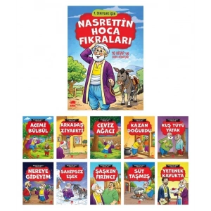 Nasrettin Hoca Fıkraları (10 Kitap+Soru Kitapçığı)