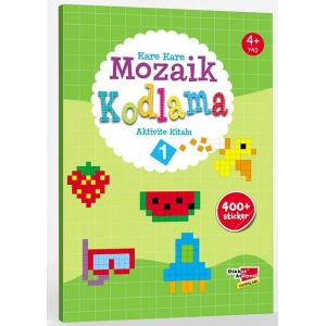 Okul Öncesi Kare Kare Mozaik Kodlama 1. Seviye