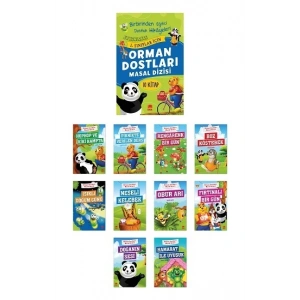 Orman Dostları Masal Dizisi (10 Kitap)