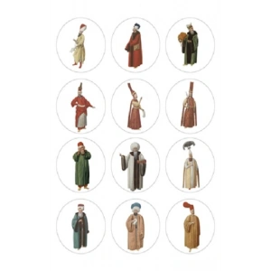 Osmanlılar Sticker  (12’li)