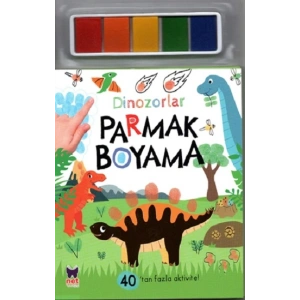 Parmak Boyama-Dinozorlar
