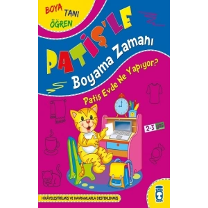 Patiş Evde Ne Yapıyor - Patişle Boyama Zamanı